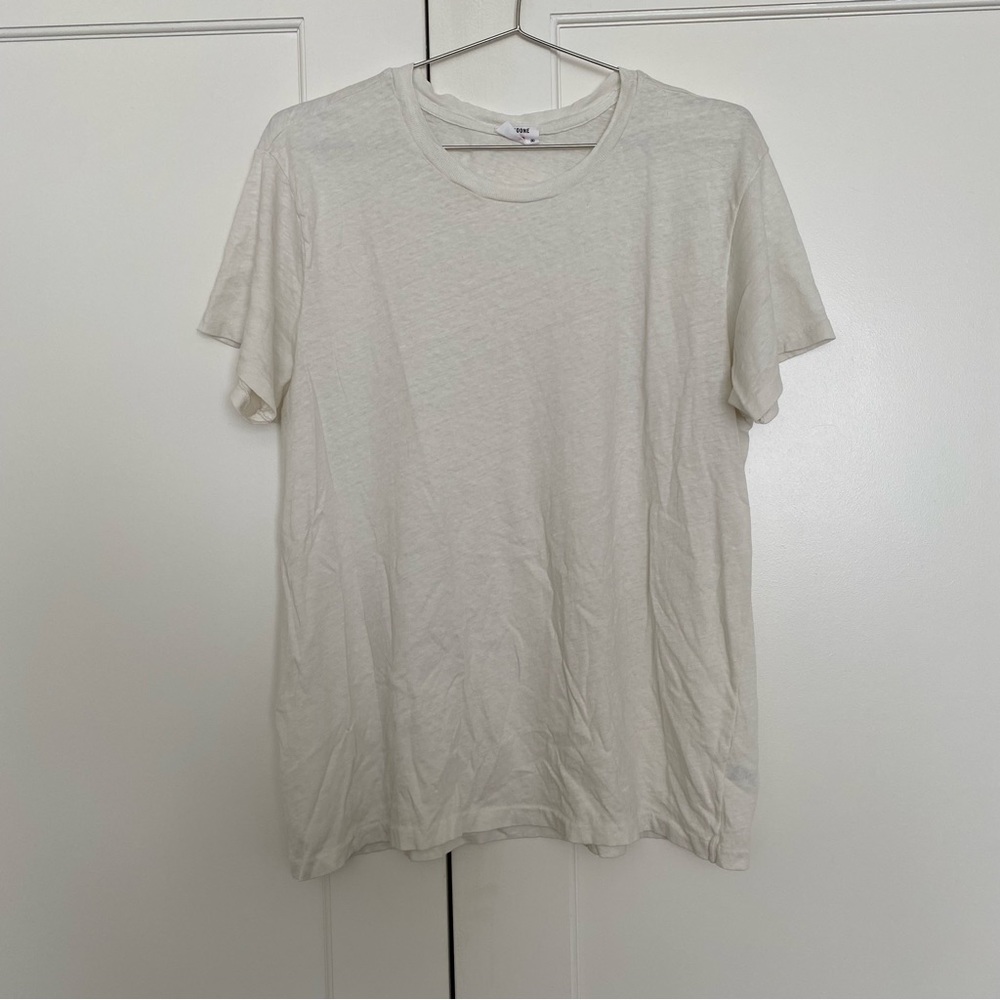 RE/DONE x Hanes The Classic Tee in Vintage White - Picture 5 of 7